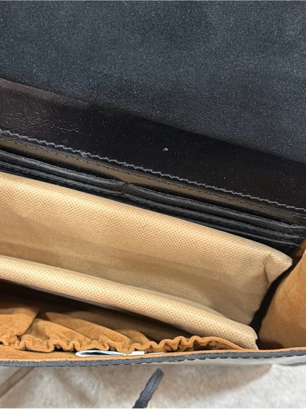 Patricia Nash Embossed Shield Leather Shoulder Bag Medium Black